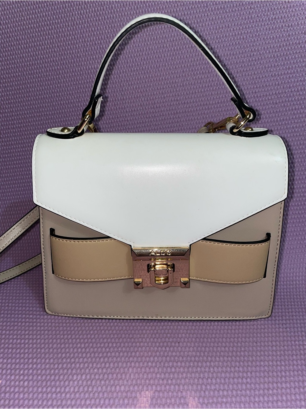Aldo Top Handle With Crossbody Strap